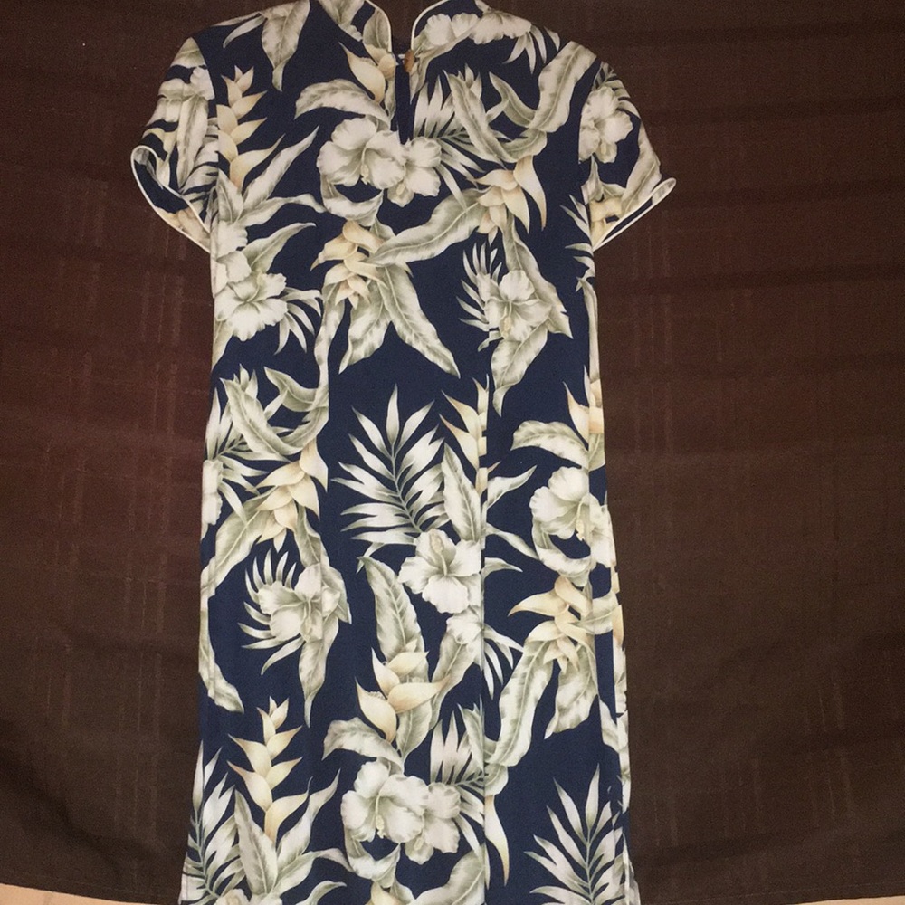 Japanese/Hawaiian Print Dress